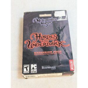 Dungeon Dragons Realms Neverwinter Nights Hordes of the Underdark Expansion Game